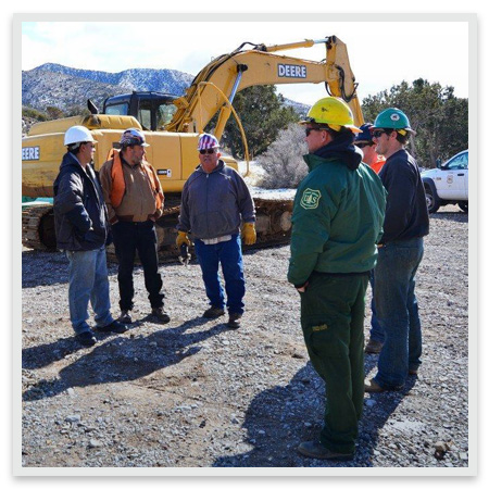Briefing on-site