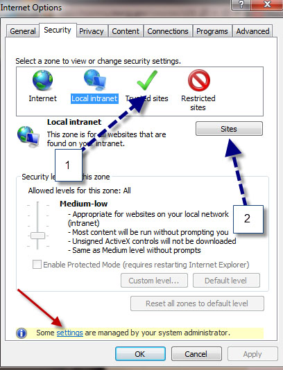 Select "Edit Site list"